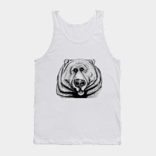 A big, cuddly, grizzly bear! Tank Top